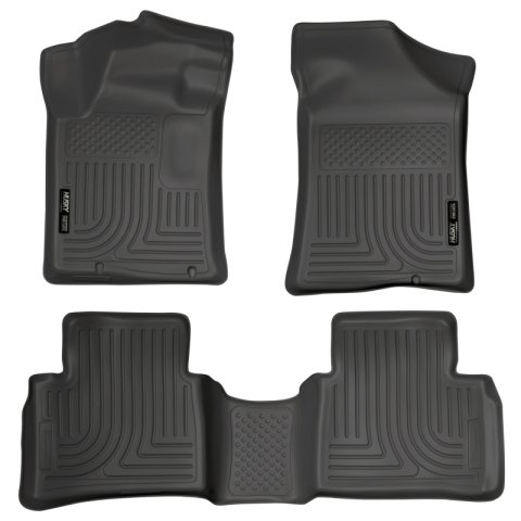 Husky Liners 13 Nissan Altima Weatherbeater Black Front & 2nd Seat Floor Liners thumbnail 3