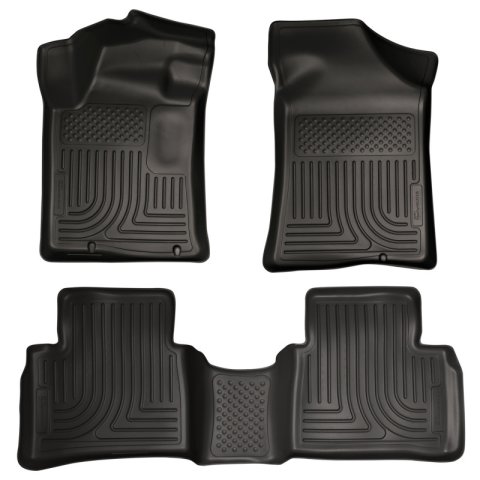 Husky Liners 13 Nissan Altima Weatherbeater Black Front & 2nd Seat Floor Liners thumbnail 4