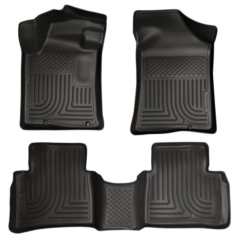 Husky Liners 13 Nissan Altima Weatherbeater Black Front & 2nd Seat Floor Liners thumbnail 6