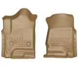 Husky Liners 14 Chevrolet Silverado 1500/GMC Sierra 1500 WeatherBeater Tan Front Floor Liners thumbnail 5