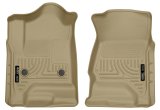 Husky Liners 14 Chevrolet Silverado 1500/GMC Sierra 1500 WeatherBeater Tan Front Floor Liners thumbnail 6