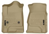 Husky Liners 14 Chevrolet Silverado 1500/GMC Sierra 1500 WeatherBeater Tan Front Floor Liners thumbnail 7