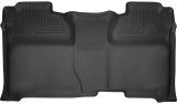 Husky Liners 14 Chevrolet Silverado 1500/GMC Sierra 1500 WeatherBeater Black 2nd Seat Floor Liners thumbnail 1
