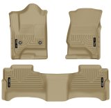 Husky Liners 14 Chevrolet Silverado/GMC Sierra WeatherBeater Tan Front & 2nd Seat Floor Liners thumbnail 5