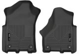 Husky Liners 2019 Ram 2500/3500 Crew Cab/Mega Cab WeatherBeater Black Front Floor Liners thumbnail 1