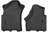 Husky Liners 2019 Ram 2500/3500 Crew Cab/Mega Cab WeatherBeater Black Front Floor Liners thumbnail 3