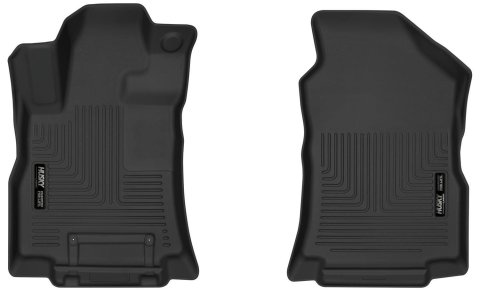 Husky Liners 19-23 Subaru Ascent X-Act Contour Black Front Seat Floor Liners thumbnail 1