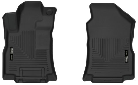 Husky Liners 19-23 Subaru Ascent X-Act Contour Black Front Seat Floor Liners thumbnail 2
