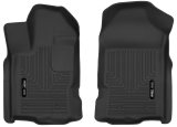 Husky Liners 2019+ Ford Ranger Black Front Floor Liners thumbnail 2