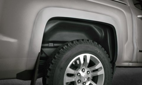 Husky Liners 2019+ Chevrolet Silverado 1500 Black Rear Wheel Well Guards thumbnail 8