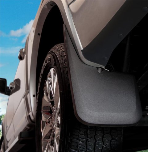 Husky Liners 16-22 Toyota Tacoma w/ OE Fender Flares Custom Molded Front Mud Guards - Black thumbnail 4