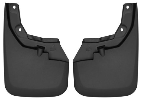 Husky Liners 16-22 Toyota Tacoma w/ OE Fender Flares Custom Molded Front Mud Guards - Black thumbnail 5