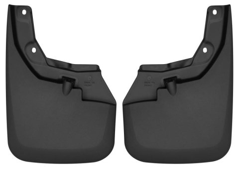 Husky Liners 16-22 Toyota Tacoma w/ OE Fender Flares Custom Molded Front Mud Guards - Black thumbnail 7