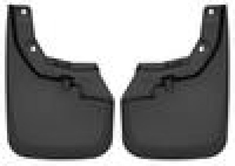 Husky Liners 16-22 Toyota Tacoma w/ OE Fender Flares Custom Molded Front Mud Guards - Black thumbnail 8