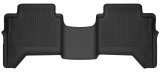 Husky Liners 2019 Ford Ranger SuperCrew Cab X-Act Contour Black Floor Liners (2nd Row) thumbnail 1