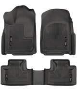 Husky Liners 16-22 Dodge Durango Weatherbeater Black Front & 2nd Seat Floor Liners thumbnail 8