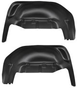Husky Liners 19-23 GMC Sierra 1500 Black Rear Wheel Well Guards thumbnail 2