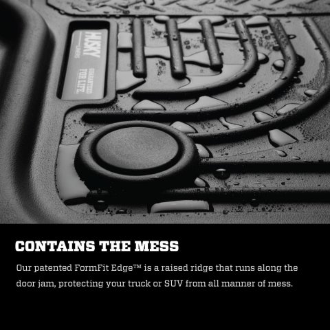 Husky Liners 19-23 Nissan Altima WeatherBeater Black Front & Second Seat Floor Liner thumbnail 4