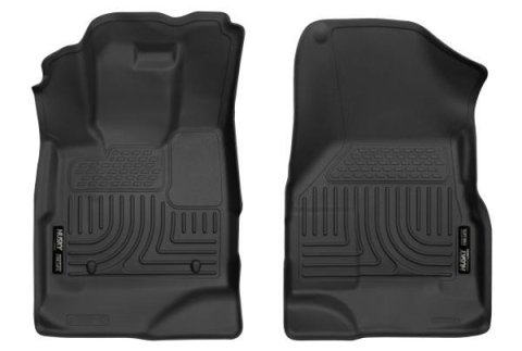 Husky Liners 10-17 GM Equinox/Terrain X-Act Contour Front Black Floor Liners thumbnail 1