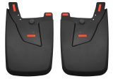 Husky Liners 19-22 Dodge RAM 2500/3500 w/ OEM Fender Flares Custom-Molded Rear Mud Guards thumbnail 4