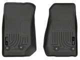 Husky Liners 14 Jeep Wrangler 2/4 Door Weatherbeater Black Front Floor Liners thumbnail 5