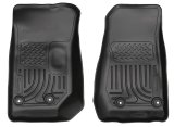 Husky Liners 14 Jeep Wrangler 2/4 Door Weatherbeater Black Front Floor Liners thumbnail 7