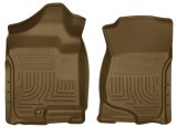 Husky Liners 07-14 Cadillac Escalade ESV/EXT Weatherbeater Tan Front Floor Liners thumbnail 2