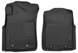 Husky Liners 12-14 Toyota Tacoma Pickup(Crew / Ext / Std Cab) X-Act Contour Black Front Floor Liners thumbnail 4