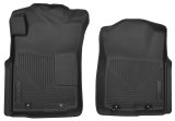 Husky Liners 05-11 Toyota Tacoma Pickup(Crew / Ext / Std Cab) X-Act Contour Black Front Floor Liners thumbnail 4