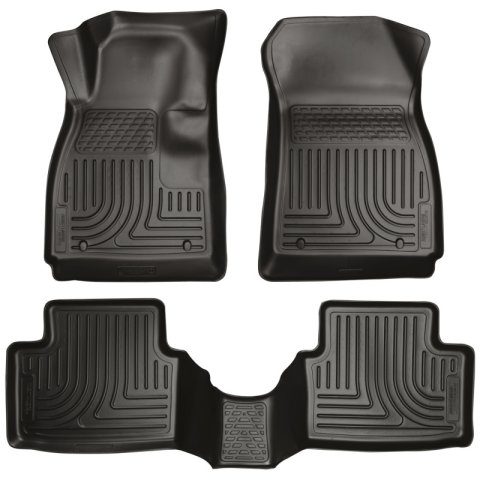 Husky Liners 12-14 Chevrolet Sonic Weatherbeater Black Front & 2nd Seat Floor Liners thumbnail 3