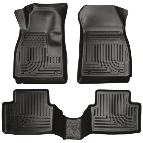Husky Liners 14 Chevrolet Impala Weatherbeater Black Front & 2nd Seat Floor Liners thumbnail 3