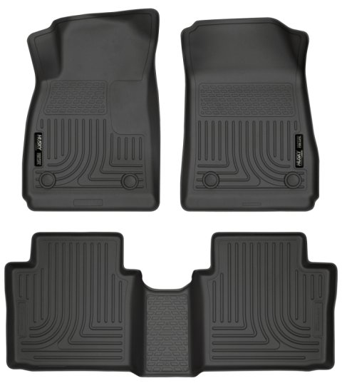 Husky Liners 14 Chevrolet Impala Weatherbeater Black Front & 2nd Seat Floor Liners thumbnail 7