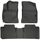 Husky Liners 14 Toyota Corolla Weatherbeater Black Front & 2nd Seat Floor Liners thumbnail 3