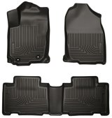 Husky Liners 14 Toyota Corolla Weatherbeater Black Front & 2nd Seat Floor Liners thumbnail 6