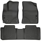 Husky Liners 14 Toyota Corolla Weatherbeater Black Front & 2nd Seat Floor Liners thumbnail 7