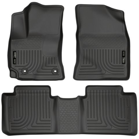 Husky Liners 15 Toyota Corolla Weatherbeater Black Front & 2nd Seat Floor Liners thumbnail 3