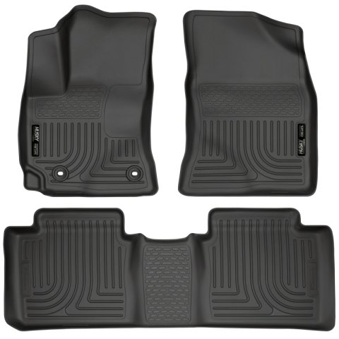 Husky Liners 15 Toyota Corolla Weatherbeater Black Front & 2nd Seat Floor Liners thumbnail 7