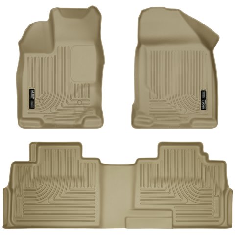 Husky Liners 07-13 Ford Edge / 07-13 Lincoln MKX Weatherbeater Tan Front & 2nd Seat Floor Liners thumbnail 2
