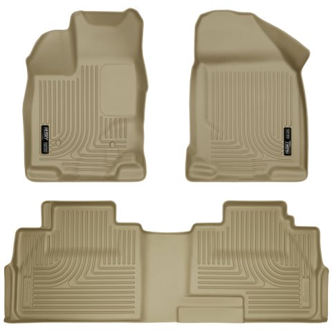 Husky Liners 07-13 Ford Edge / 07-13 Lincoln MKX Weatherbeater Tan Front & 2nd Seat Floor Liners thumbnail 5