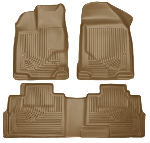 Husky Liners 07-13 Ford Edge / 07-13 Lincoln MKX Weatherbeater Tan Front & 2nd Seat Floor Liners thumbnail 7