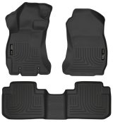 Husky Liners 14 Subaru Forester Weatherbeater Black Front & 2nd Seat Floor Liners thumbnail 7