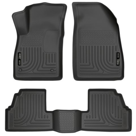 Husky Liners 13-14 Buick Encore WeatherBeater Black Front/2nd Row Floor Liners thumbnail 2