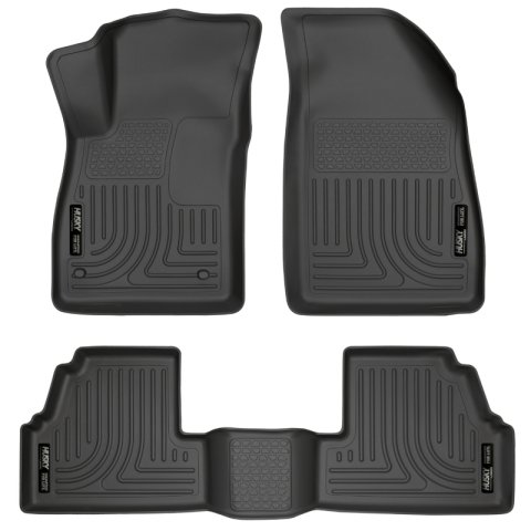 Husky Liners 13-14 Buick Encore WeatherBeater Black Front/2nd Row Floor Liners thumbnail 4