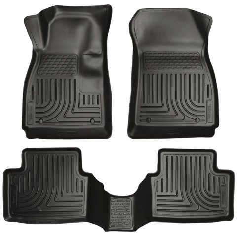 Husky Liners 13-14 Buick Encore WeatherBeater Black Front/2nd Row Floor Liners thumbnail 5