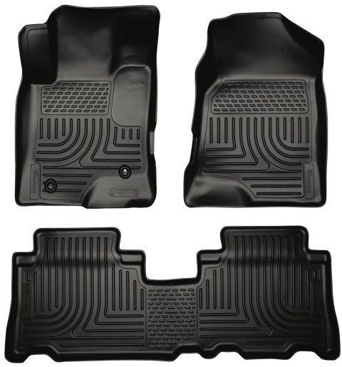 Husky Liners 12-13 Chevrolet Captiva Sport Weatherbeater Series Black Front & 2nd Seat Floor Liners thumbnail 1