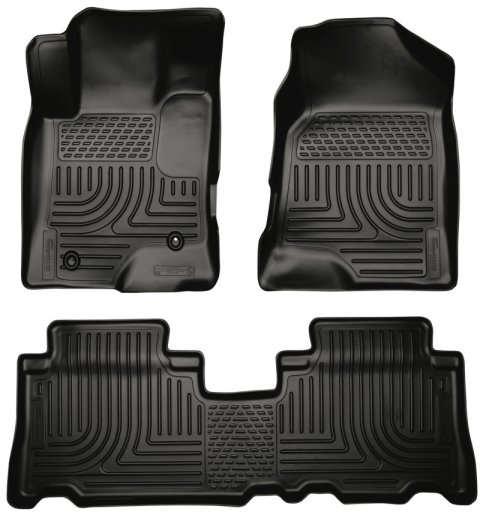 Husky Liners 12-13 Chevrolet Captiva Sport Weatherbeater Series Black Front & 2nd Seat Floor Liners thumbnail 3
