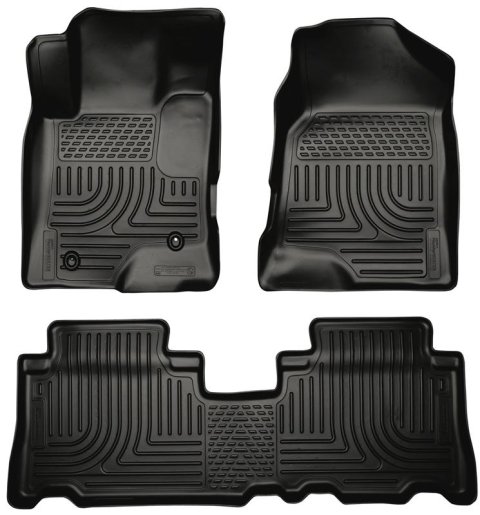 Husky Liners 12-13 Chevrolet Captiva Sport Weatherbeater Series Black Front & 2nd Seat Floor Liners thumbnail 6