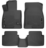 Husky Liners WeatherBeater 14 Mazda 3 Hatch&Sedan Front & Second Row Black Floor Liners thumbnail 1