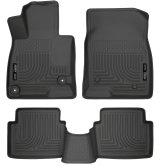Husky Liners WeatherBeater 14 Mazda 3 Hatch&Sedan Front & Second Row Black Floor Liners thumbnail 2