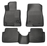 Husky Liners WeatherBeater 14 Mazda 3 Hatch&Sedan Front & Second Row Black Floor Liners thumbnail 7